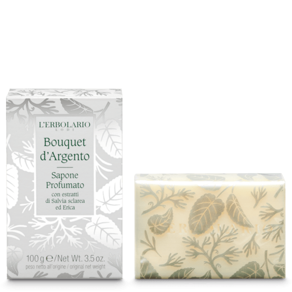 lerbolario-bouquet-dargento-sapone-profumato-100-gr